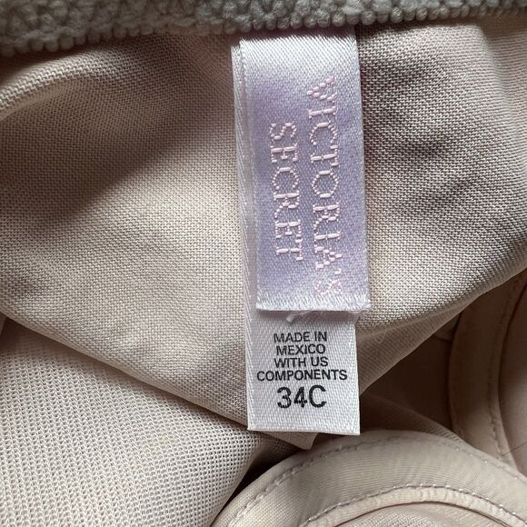 Victoria Secret One Piece Sculpting Body Shaper Beige Nude Bustier Size 34C - Picture 6 of 10